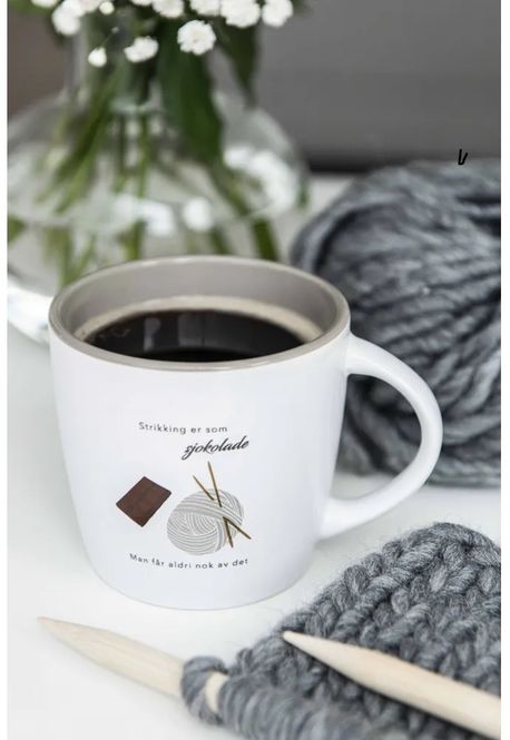 Hovedbilde Strikking er som sjokolade...